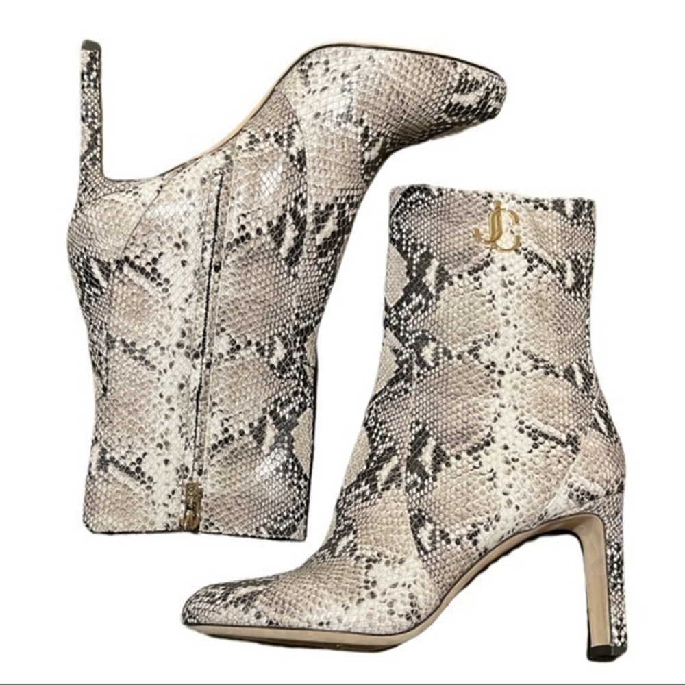 Jimmy Choo Leather Ankle Booties Size 41